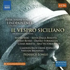 Federico Longo, Virtuosi Brunensis - Peter Joseph von Lindpaintner: Il vespro siciliano (2018)