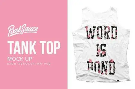 CM - Basic Tank Top Mock Up 923120