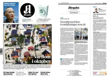 Aftenposten – 15. oktober 2018