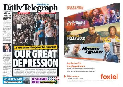 The Daily Telegraph (Sydney) – March 24, 2020