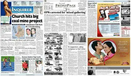 Philippine Daily Inquirer – August 18, 2009