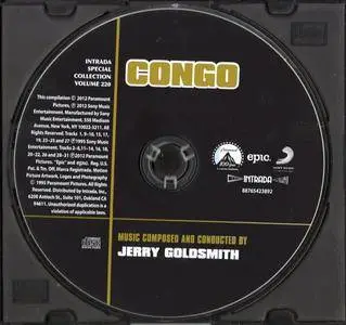 Jerry Goldsmith - Congo: Music From The Motion Picture (1995) Expanded Remastered Limited Edition 2012