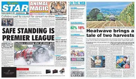 Shropshire Star Shrewsbury Edition – September 22, 2018