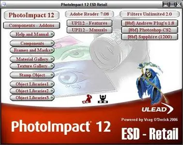 Ulead PhotoImpact 12 ESD Retail (ISO) - Bonus Pack - by hopin99 