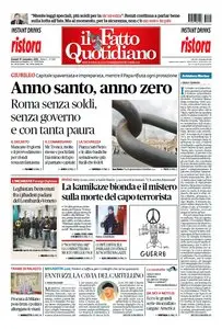 Il Fatto Quotidiano - 19 Novembre 2015