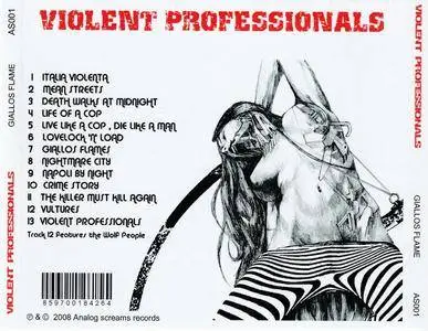 The Giallos Flame - Violent Professionals (2008) {Analog Screams Records AS001}