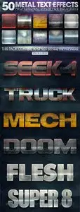 GraphicRiver 50 Metal Text Effects 3 of 5 8377488