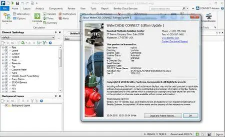 WaterCAD/GEMS CONNECT Edition V10 Update1