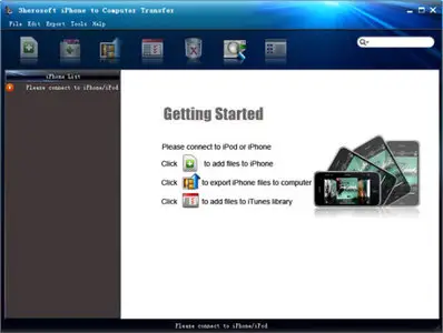 Portable 3herosoft iPhone to Computer Transfer 3.5.1.1225