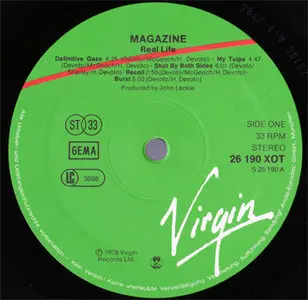 Magazine - Real Life (Virgin 26 190 XOT) (GER 1978) (Vinyl 24-96 & 16-44.1)