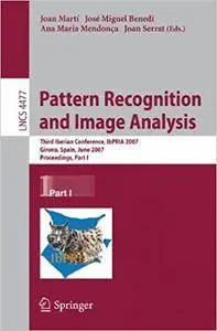 Pattern Recognition and Image Analysis, Part I (Repost)