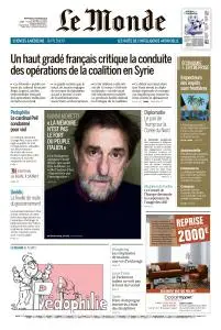Le Monde du Mercredi 27 Février 2019