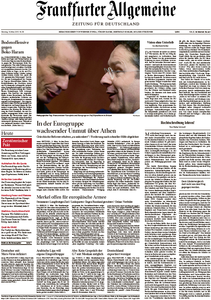 Frankfurter Allgemeine Zeitung vom Dienstag, 10. März 2015