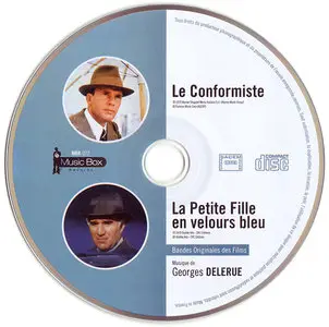 Georges Delerue - Le Conformiste (1970) + La petite fille en velours bleu (1978) Original Soundtracks, 2LP in 1CD, 2013