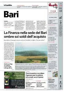 la Repubblica Bari - 19 Gennaio 2018