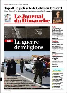 Le Journal du Dimanche N 3526 - Dimanche 10 Aout 2014