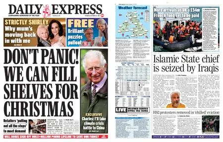 Daily Express – October 12, 2021
