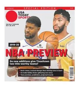 USA Today Special Edition - NBA Preview National - October 7, 2019