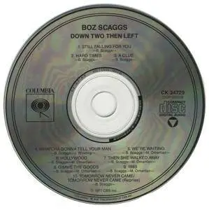 Boz Scaggs - Down Two Then Left (1977) [1986, Digitally Mastered]