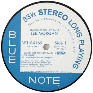 Lee Morgan - Search for the New Land (King Records, Japan) Vinyl rip in 24 Bit/96 Khz + CD-format 