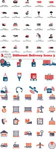 Vectors - Different Delivery Icons 3