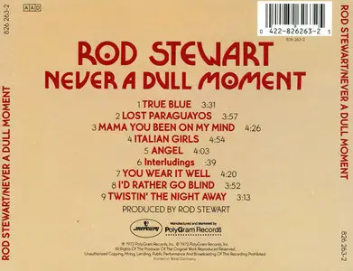 Rod Stewart - Never a Dull Moment (1972)