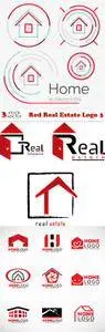 Vectors - Red Real Estate Logo 3