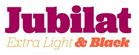 Jubilat™ Font Family by Darden Studio