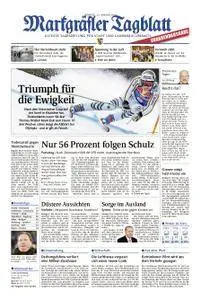 Markgräfler Tagblatt - 22. Januar 2018