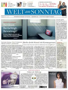 Die Welt am Sonntag 16 Maerz 2014
