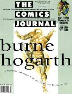 Comics Journal 166 1994-02 Burne Hogarth