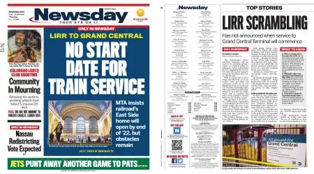 Newsday – November 21, 2022