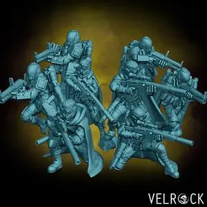 Velrock Art - Tempest Guardsmen Spec Ops Unit