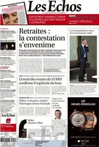 Les Echos, du 16 Octobre 2010