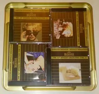 Madonna - The 12" Singles Collection: Vol. 1-4 (1994) {Gold Box Set}