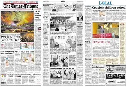 The Times-Tribune – August 13, 2012
