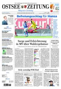 Ostsee Zeitung Rügen - 02. September 2019