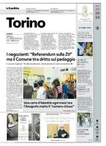 la Repubblica Torino - 20 Ottobre 2018