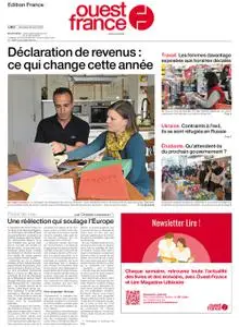 Ouest-France Édition France – 29 avril 2022