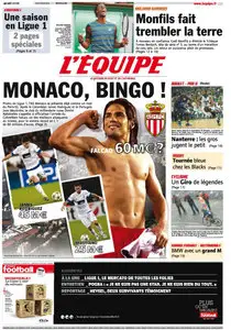 L'Equipe - Mardi 28 Mai 2013
