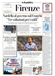 la Repubblica Firenze - 22 Settembre 2023