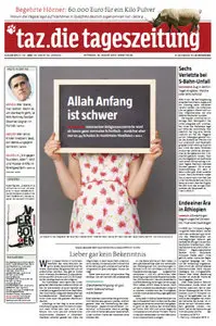Tageszeitung TAZ vom 22 August 2012