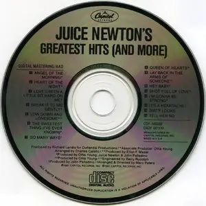 Juice Newton - Juice Newton's Greatest Hits (And More) (1987)