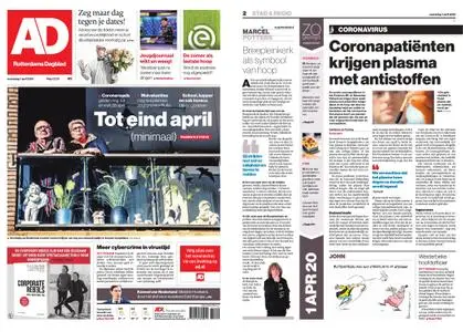 Algemeen Dagblad - Rotterdam Stad – 01 april 2020