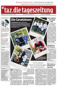 Tageszeitung TAZ vom 25 Mai 2012