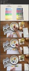 Paint to Picture: Create Finished Illustrations from Hand-Painted Elements in Photoshop