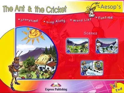 The Ant & the Cricket (DVD Videos/DVD-ROMs & Pupil's Book - Pack)