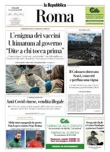 la Repubblica Roma - 14 Gennaio 2021