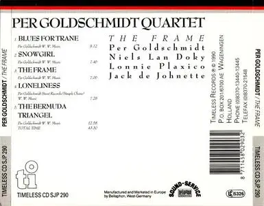 Per Goldschmidt Quartet - The Frame (1990) {Timeless Records}