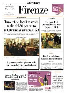 la Repubblica Firenze - 14 Novembre 2021